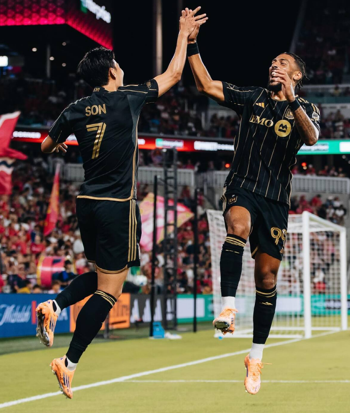 LAFC 클럽역사 함께하는 손흥민 , 부앙가 LAFC 클럽역사 함께하는 손흥민 , 부앙가